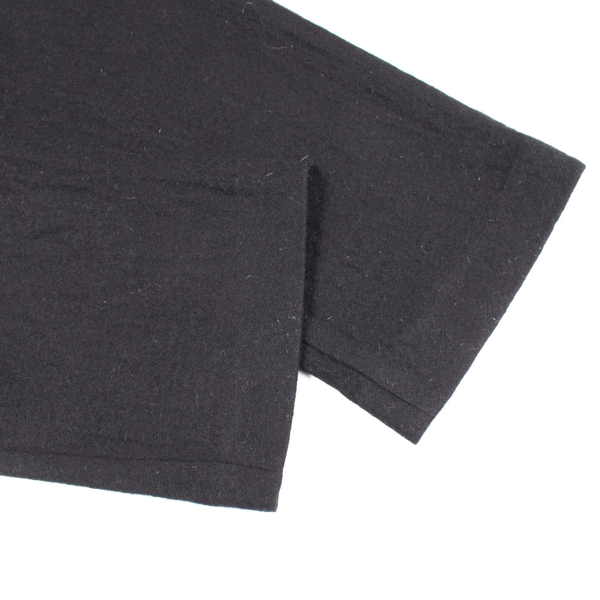 サルエルパンツ イージーパンツ コットン ウール ブラック ボタンフライ リックオウエンス ボトムス Rick Owens