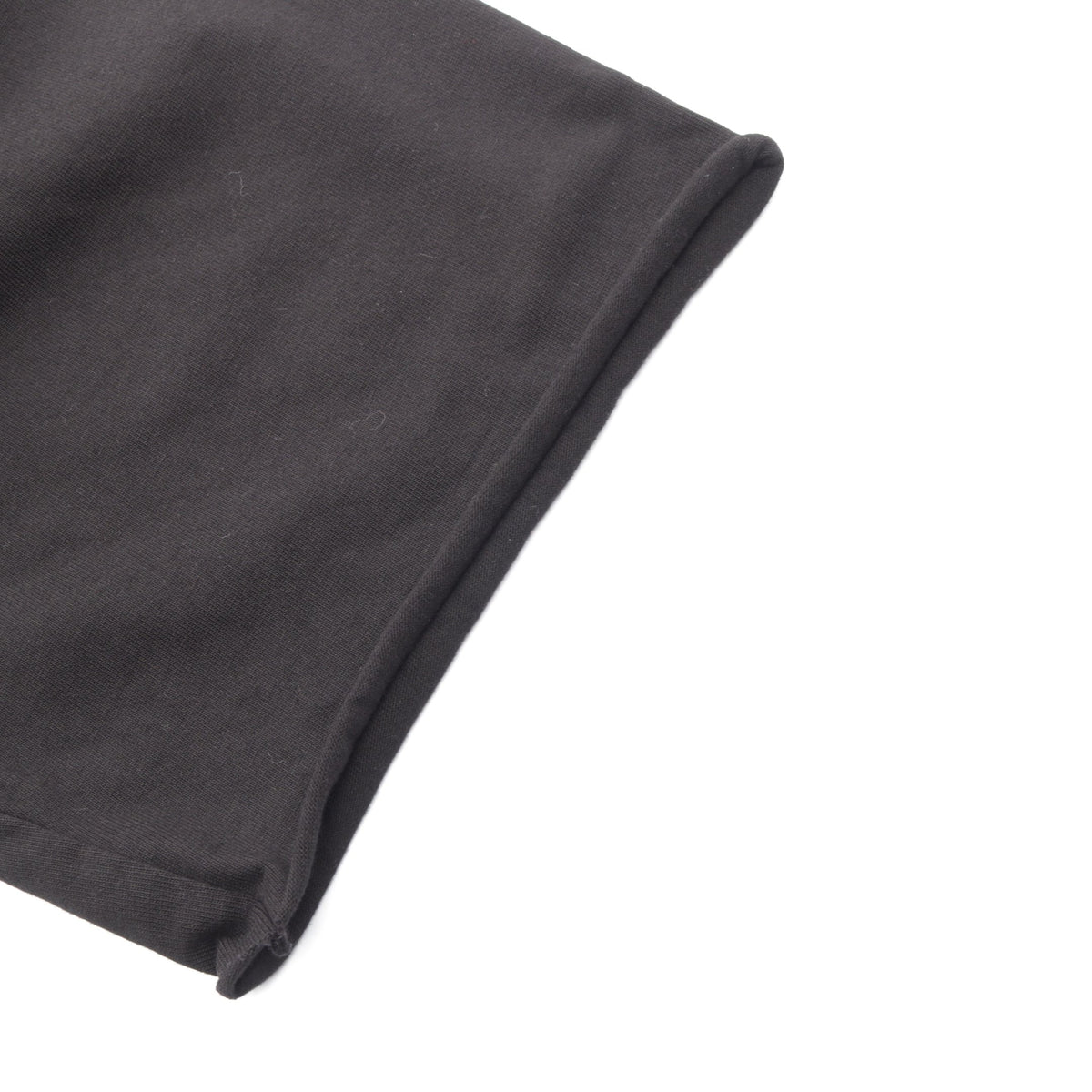 V TOMMY T Vネック オーバーサイズ 半袖Tシャツ コットン ブラック リックオウエンス