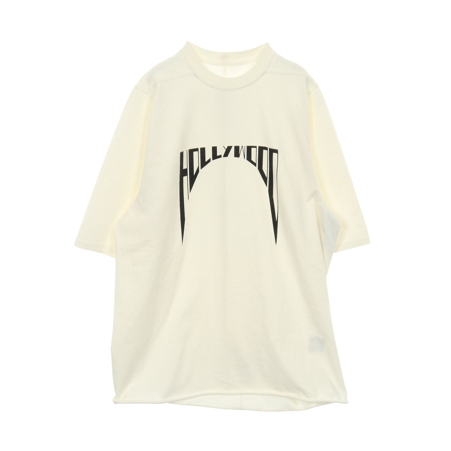 JUMBO SS Tシャツ コットン ホワイト オーバーサイズ リックオウエンスダークシャドウ トップス Rick Owens DRKSHDW