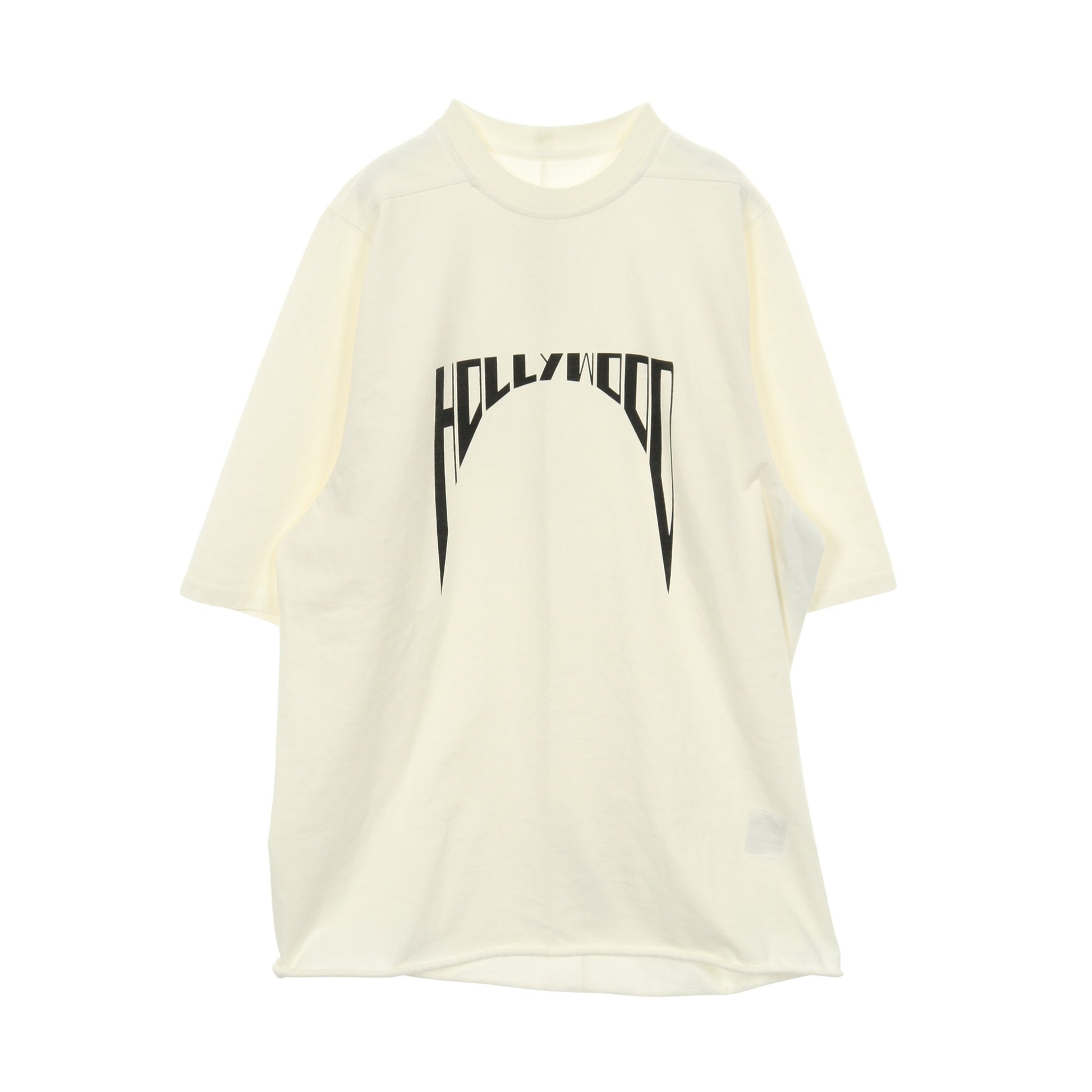 JUMBO SS Tシャツ コットン ホワイト オーバーサイズ リックオウエンスダークシャドウ トップス Rick Owens DRKSHDW