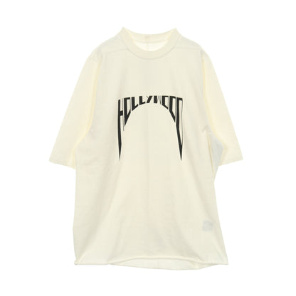 JUMBO SS Tシャツ コットン ホワイト オーバーサイズ リックオウエンスダークシャドウ トップス Rick Owens DRKSHDW