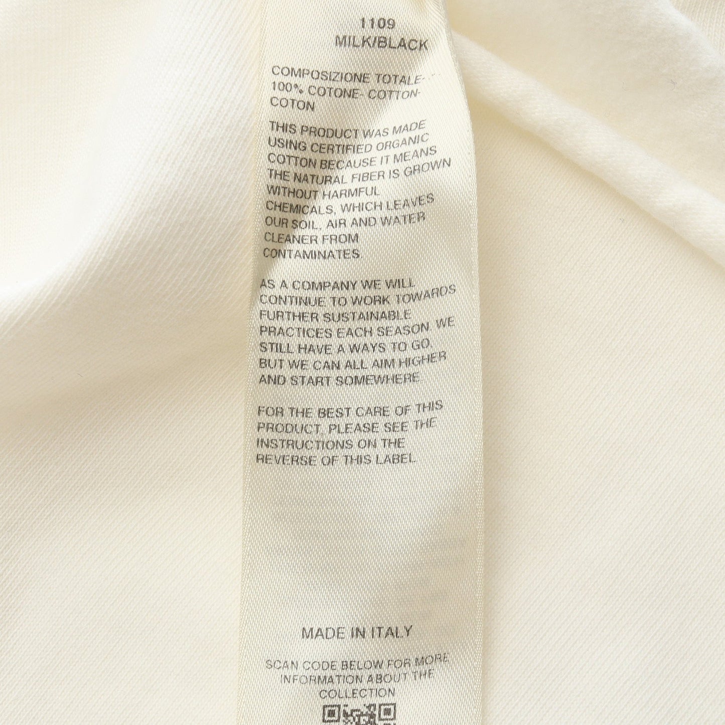 JUMBO SS Tシャツ コットン ホワイト オーバーサイズ リックオウエンスダークシャドウ トップス Rick Owens DRKSHDW