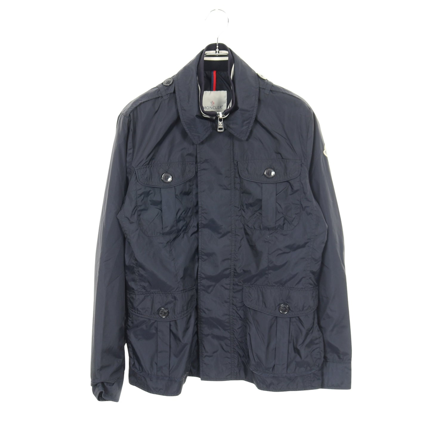 ナイロンジャケット ナイロン ネイビー モンクレール アウター MONCLER