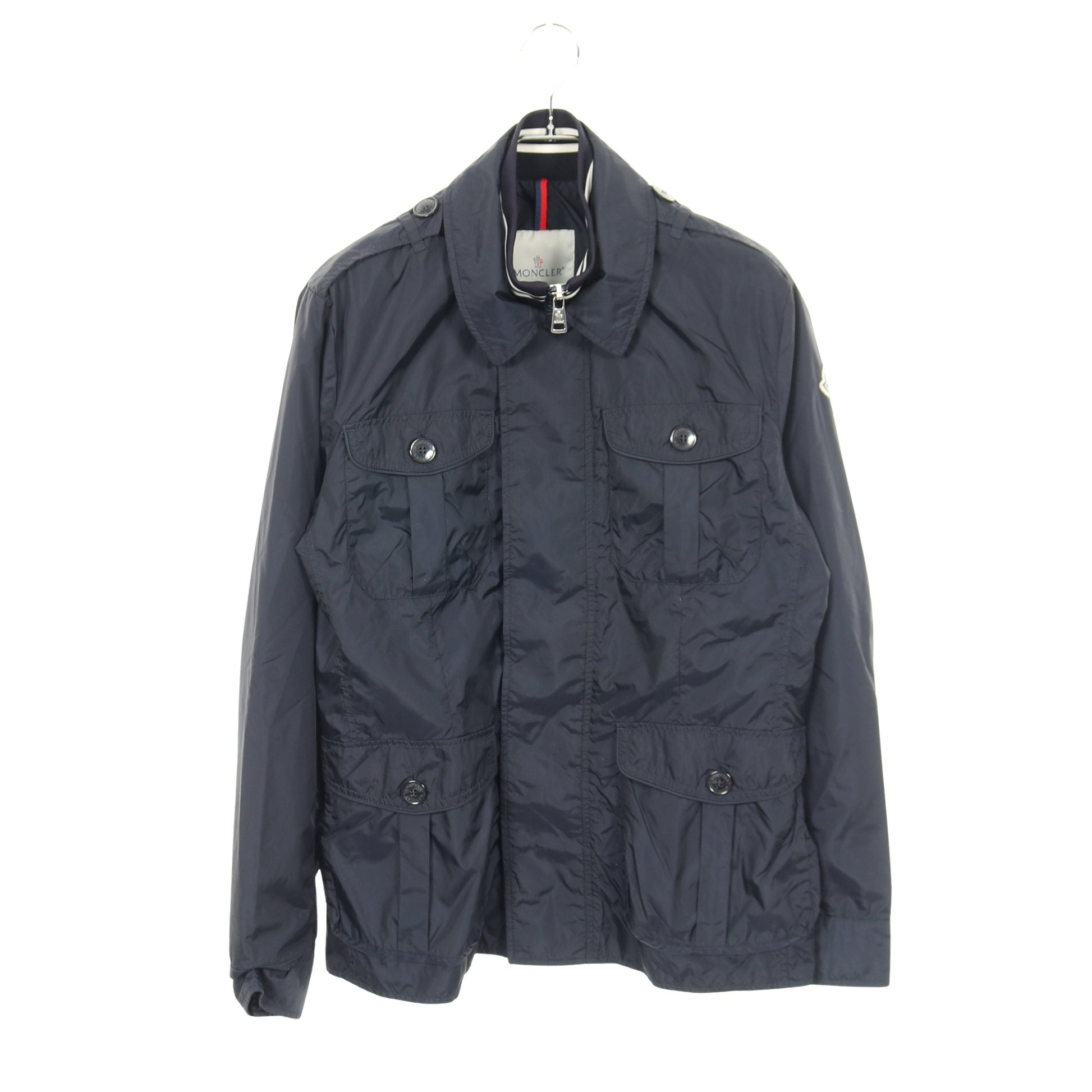ナイロンジャケット ナイロン ネイビー モンクレール アウター MONCLER