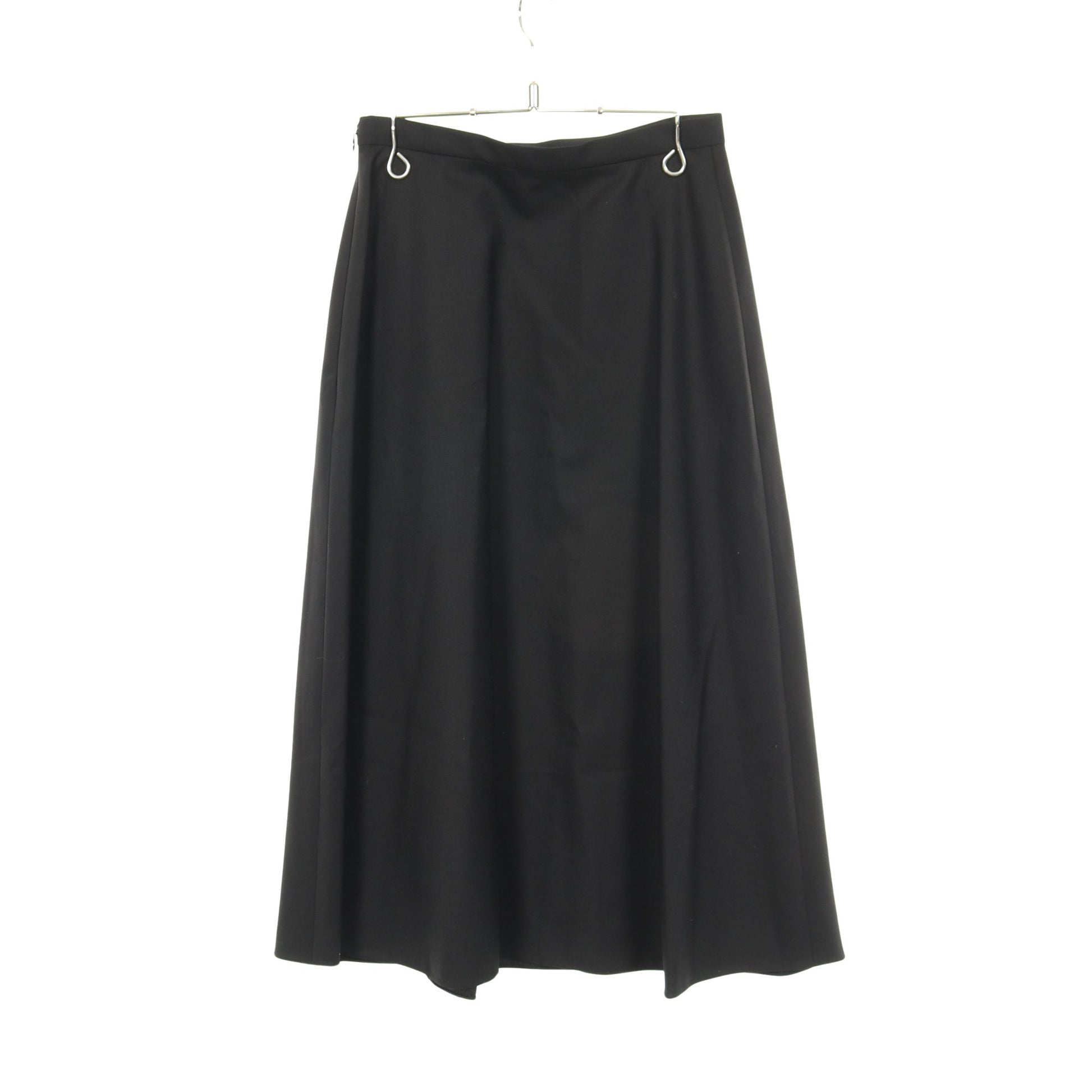 D UNIFORME プリーツ スカート ウール ブラック クリスチャンディオール ボトムス Christian Dior