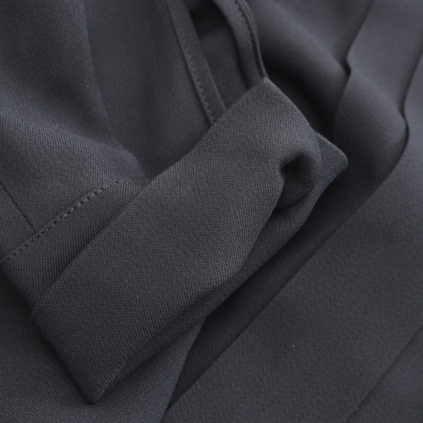 D UNIFORME シャツワンピース 長袖 レーヨン ブラック クリスチャンディオール ワンピース Christian Dior