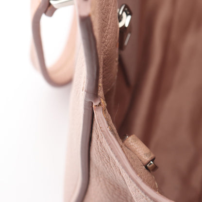 MADRAS ハンドバッグ レザー ピンク 2WAY ミュウミュウ バッグ miu miu