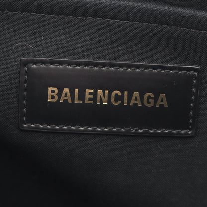 HARDWARE TOTE S ハンドバッグ トートバッグ キャンバス レザー ブラック 2WAY バレンシアガ バッグ BALENCIAGA