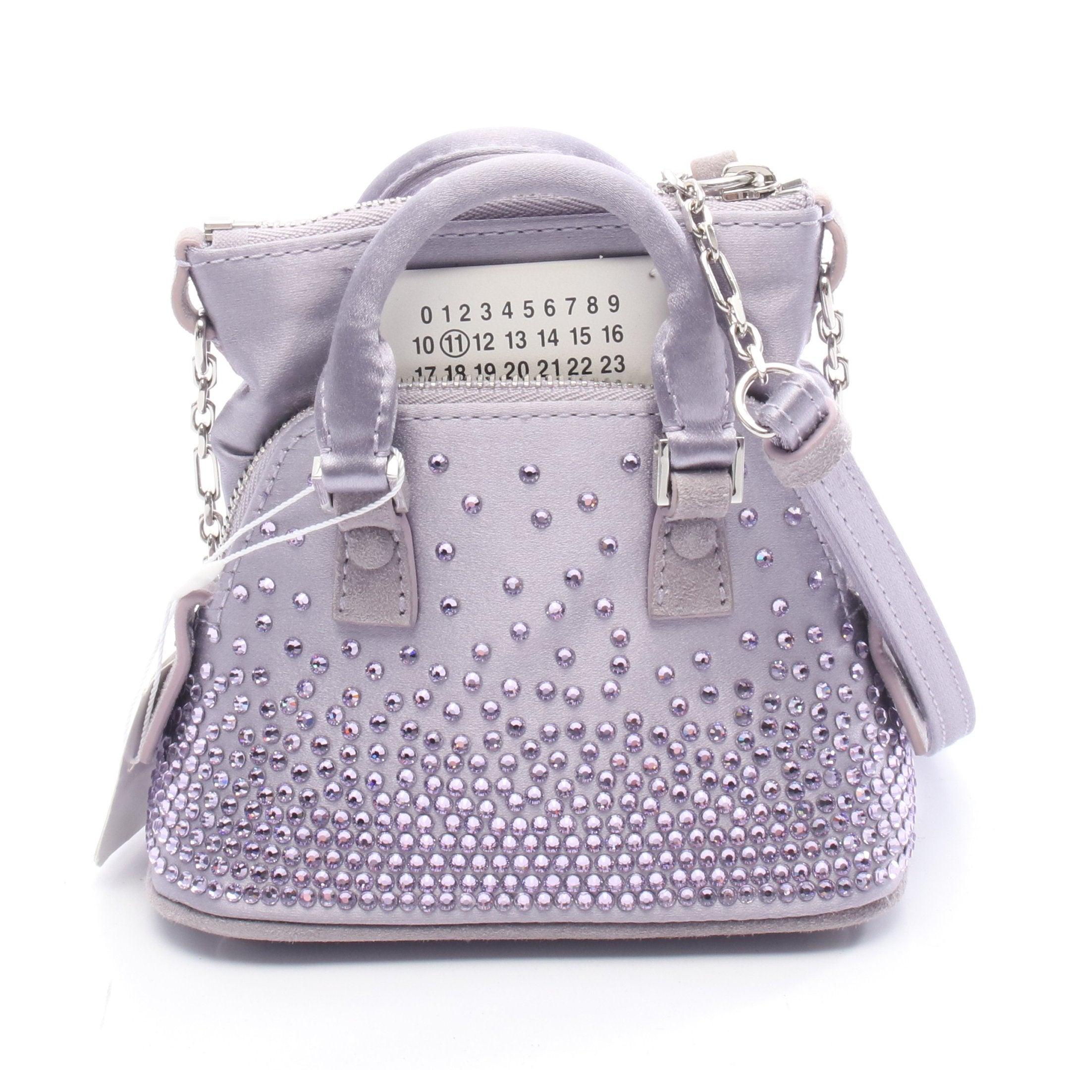 Maison Margiela 11 メゾンマルジェラ11 ショルダーバッグ 5AC ベビー 5AC ベビー チェーンショルダーバッグ サテン ライトパープル メゾン