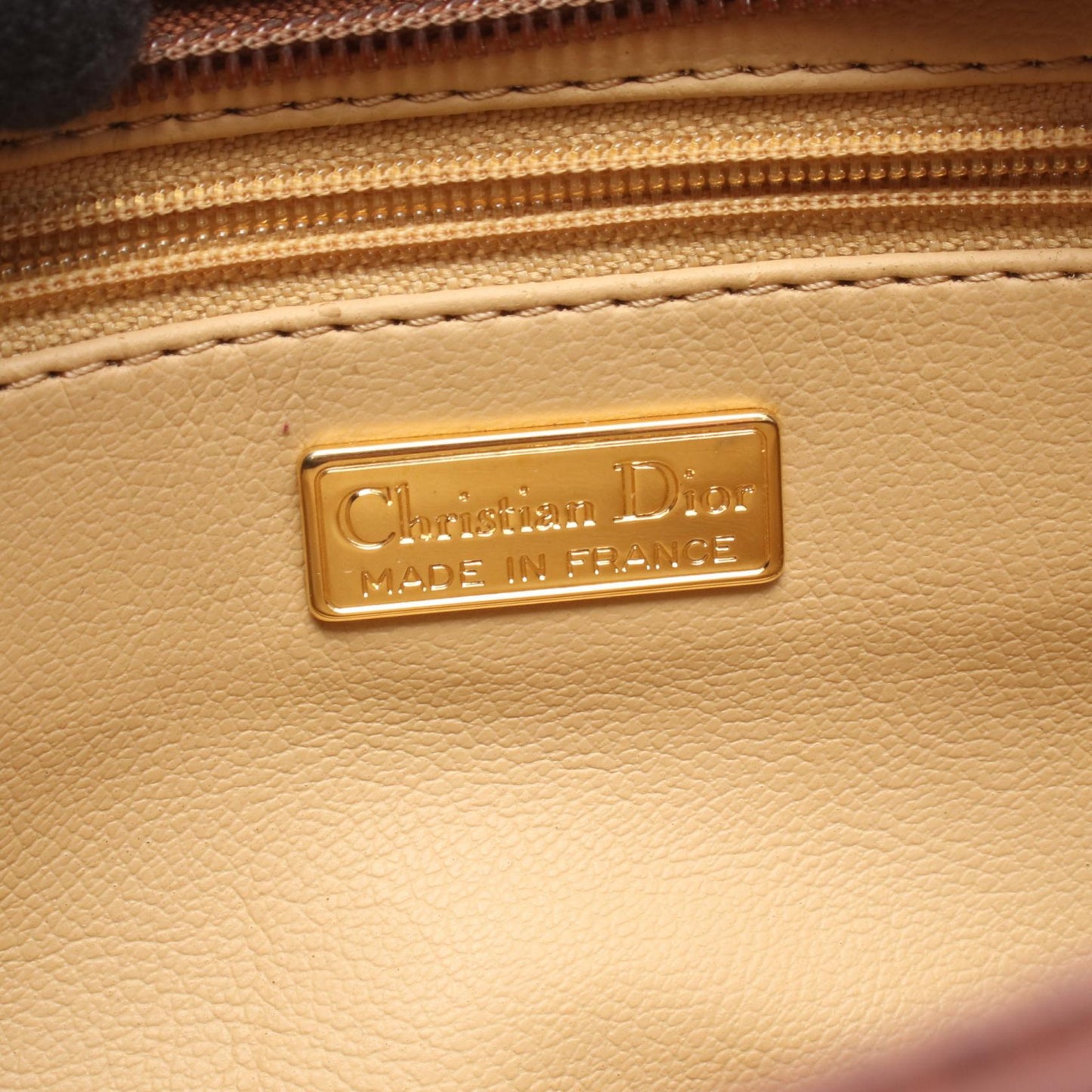 CDロゴ ショルダーバッグ レザー ブラウン クリスチャンディオール バッグ Christian Dior
