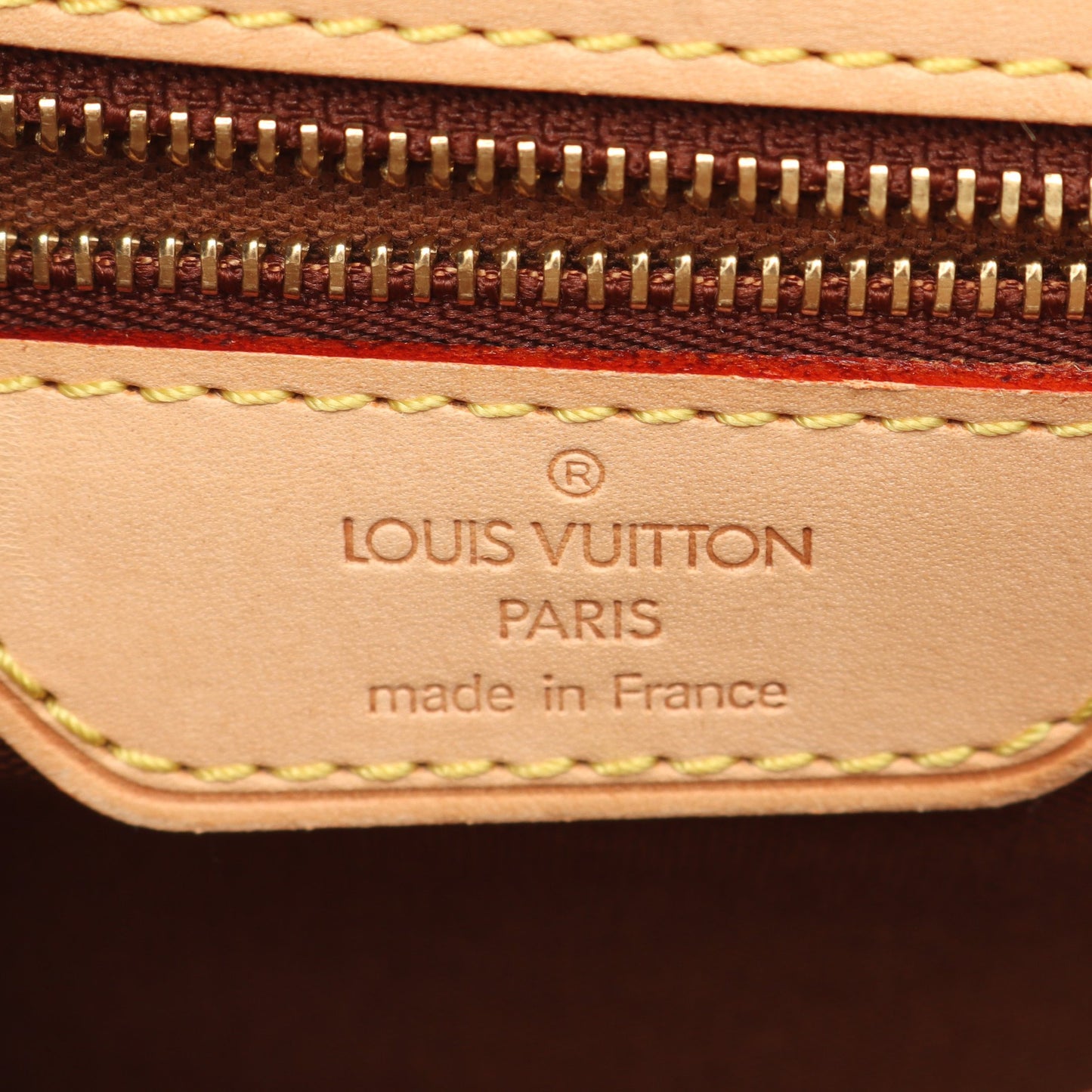 ソローニュ モノグラム ショルダーバッグ PVC レザー ブラウン ルイヴィトン バッグ LOUIS VUITTON