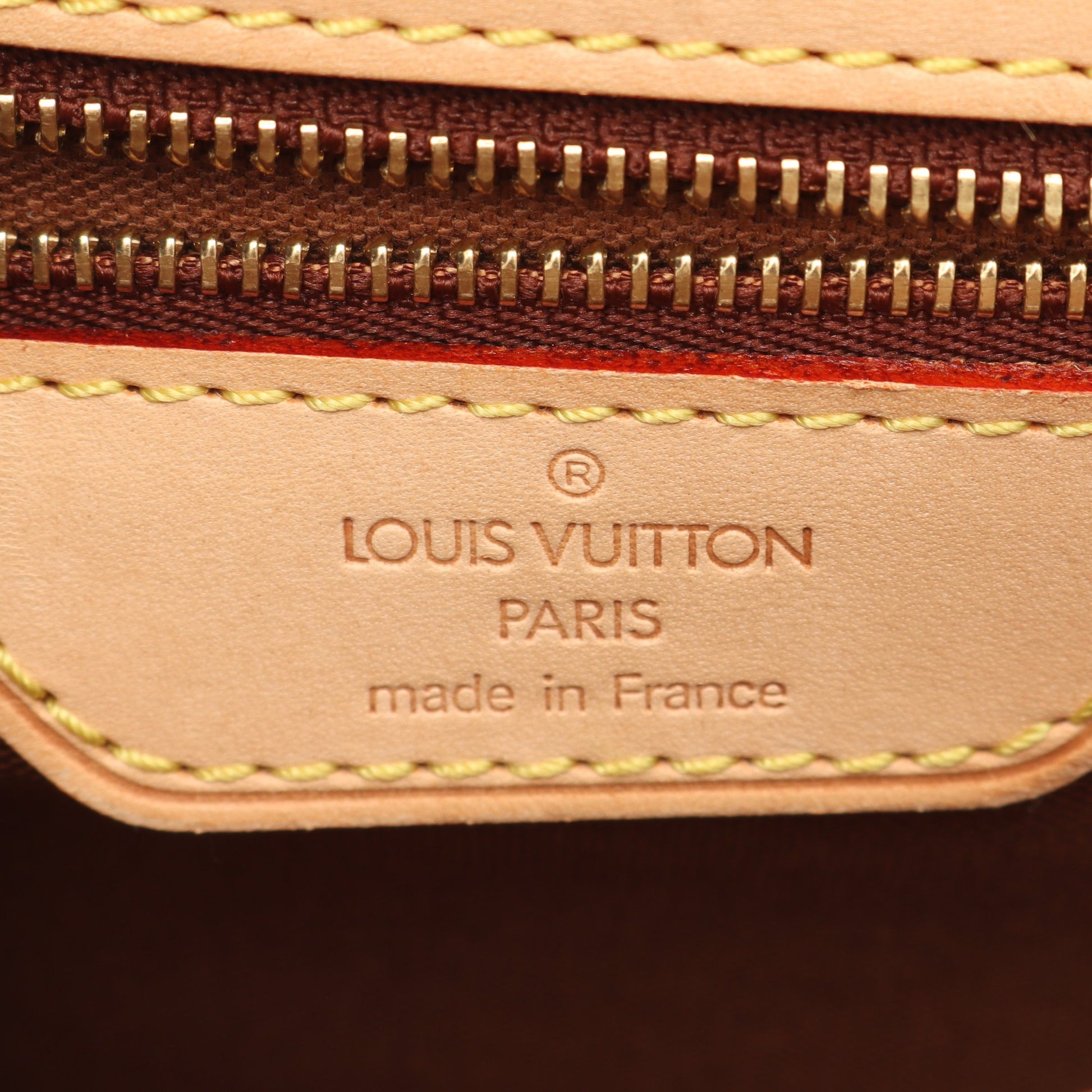 ソローニュ モノグラム ショルダーバッグ PVC レザー ブラウン ルイヴィトン バッグ LOUIS VUITTON