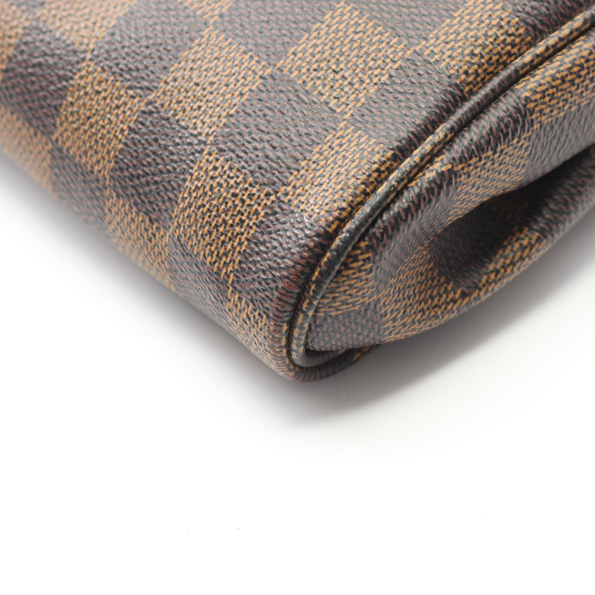 フェイボリットPM ダミエエベヌ チェーンハンドバッグ PVC レザー ブラウン 2WAY ルイヴィトン バッグ LOUIS VUITTON