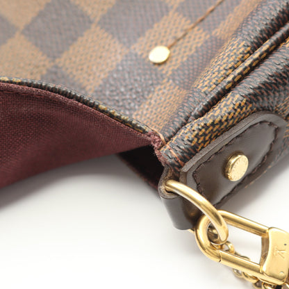 フェイボリットPM ダミエエベヌ チェーンハンドバッグ PVC レザー ブラウン 2WAY ルイヴィトン バッグ LOUIS VUITTON