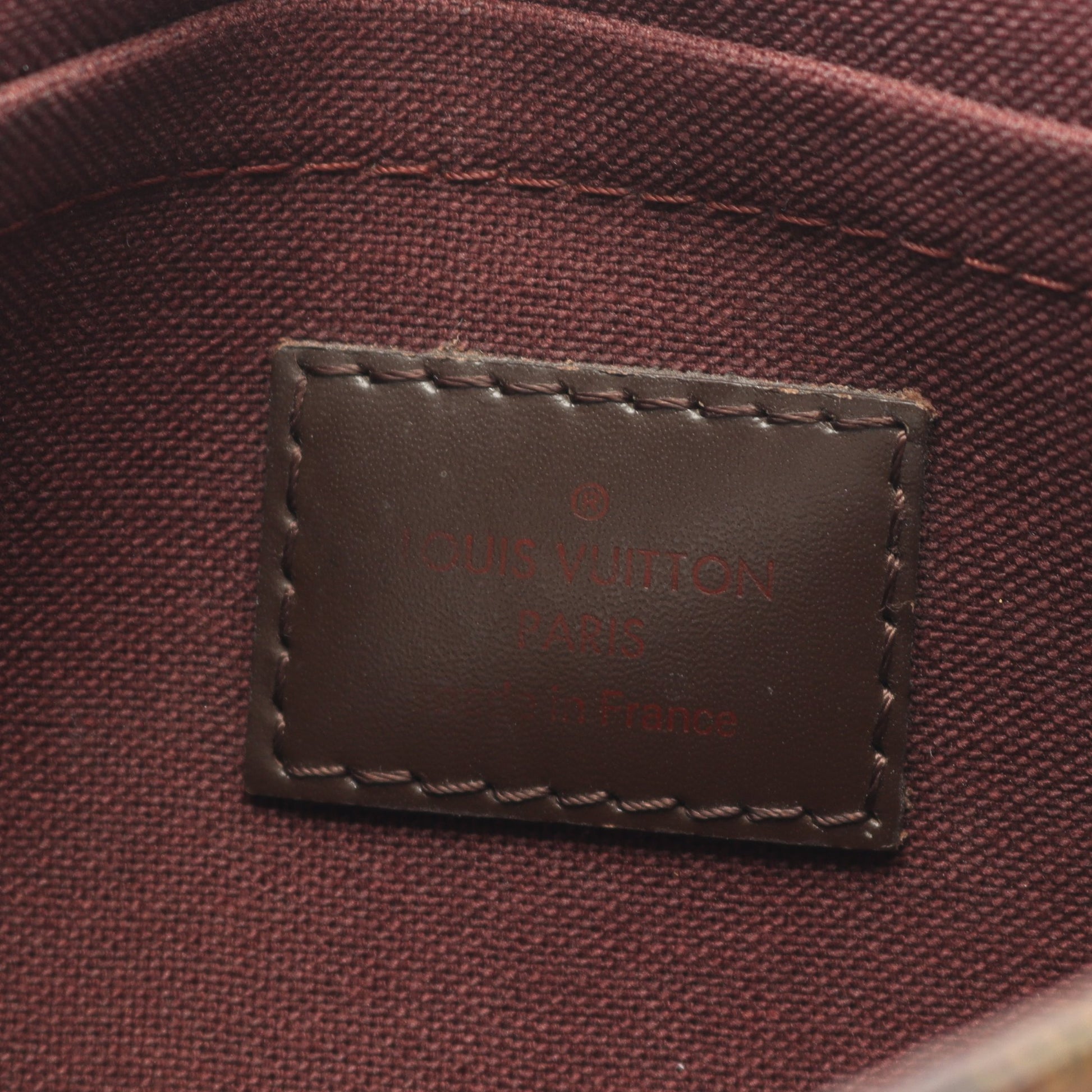 フェイボリットPM ダミエエベヌ チェーンハンドバッグ PVC レザー ブラウン 2WAY ルイヴィトン バッグ LOUIS VUITTON