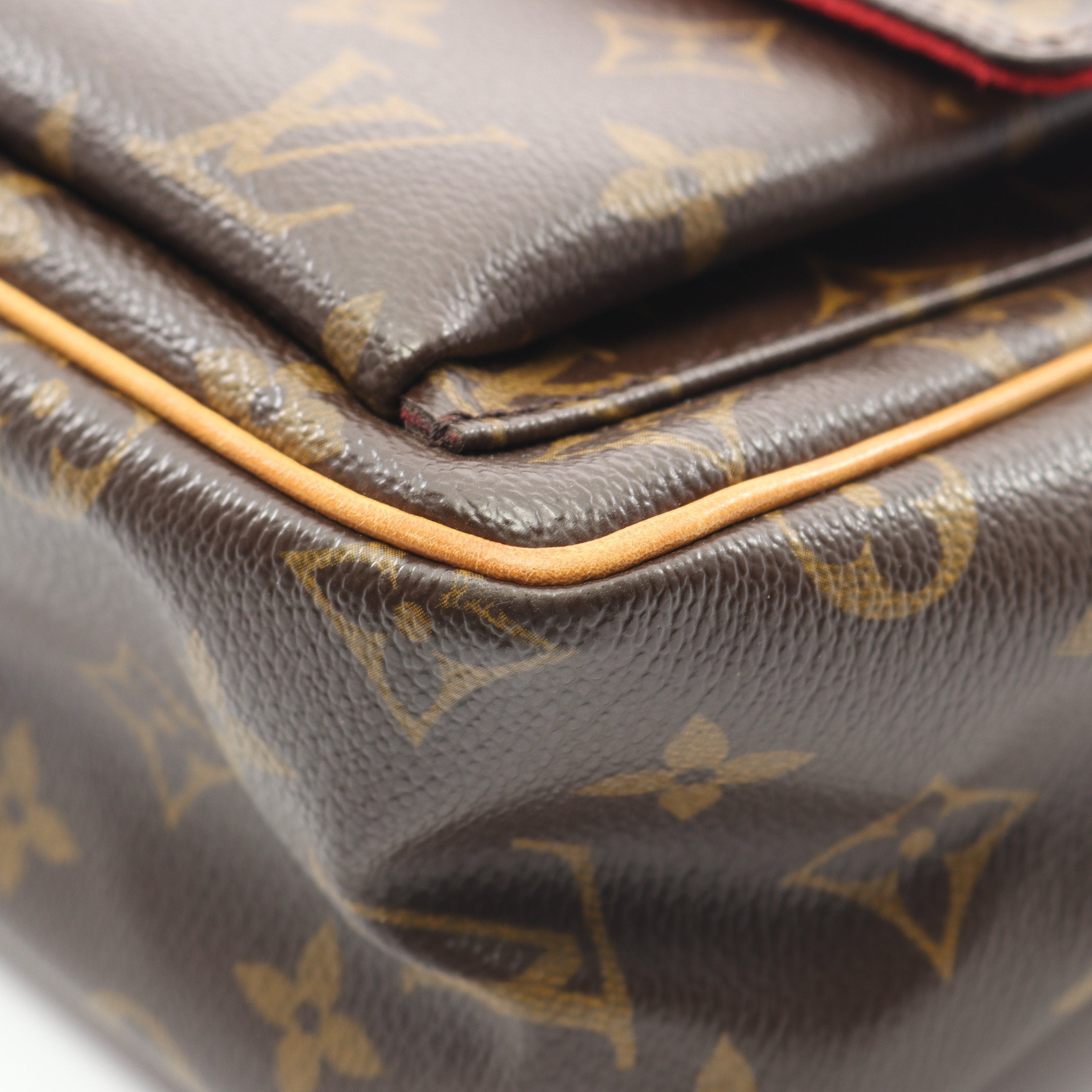 【良品／リペア】ルイヴィトン（モノグラム）ヴィヴァシテPM　リペア　茶色 良品／リペア】ルイヴィトン（モノグラム）ヴィヴァシテPM リペア 茶色