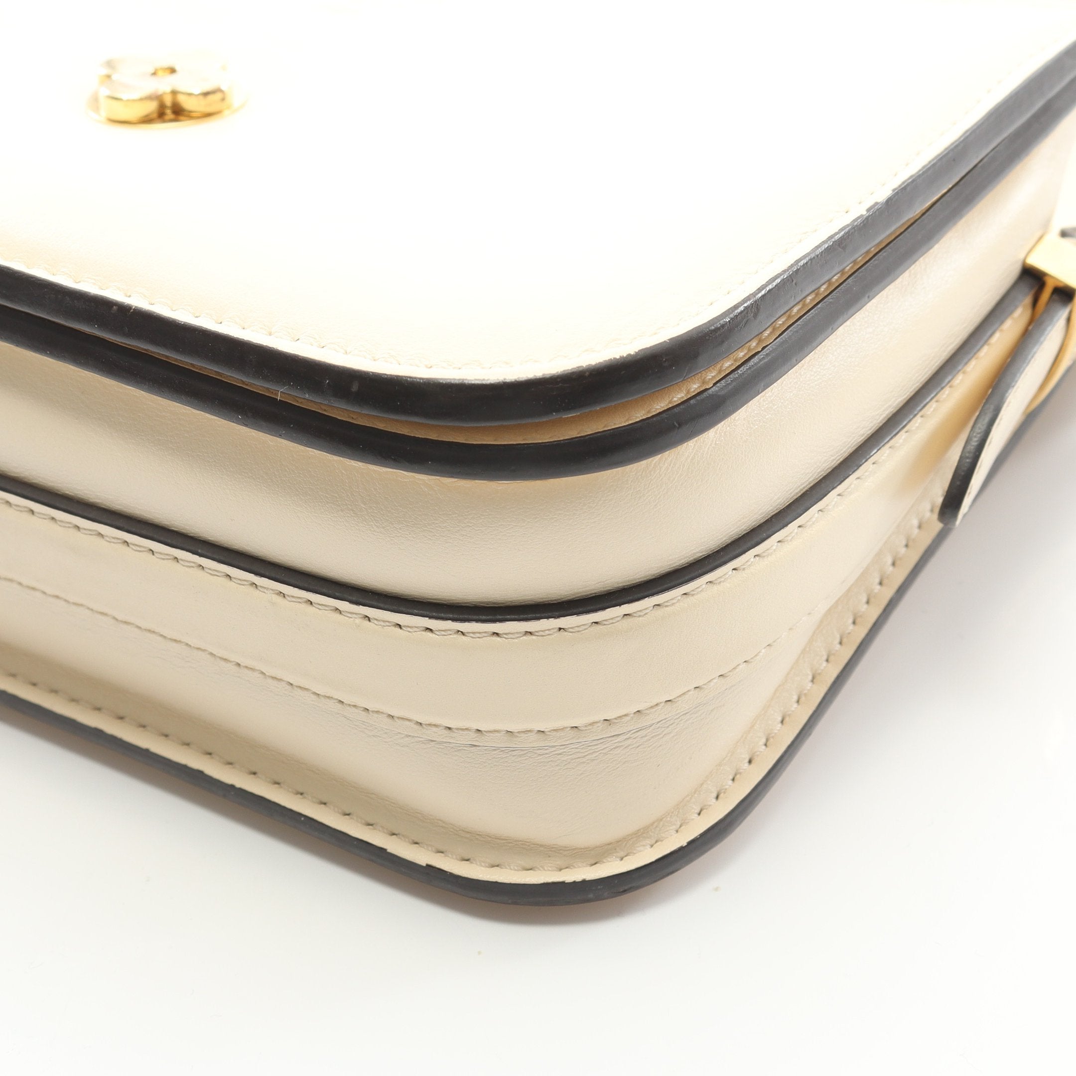 LV PONT 9 LVポンヌフ クレーム ショルダーバッグ レザー アイボリー