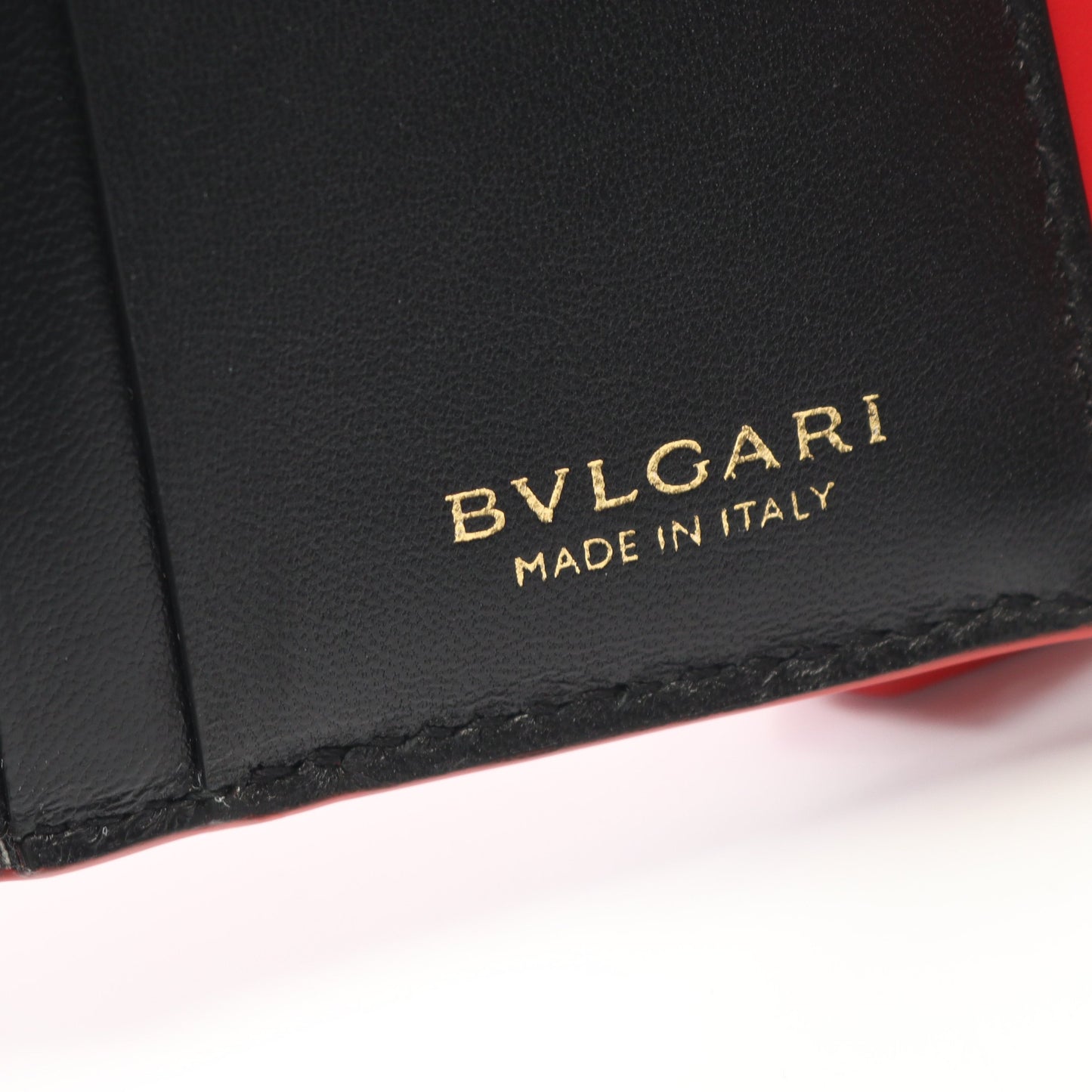 セルペンティ フォーエバー 二つ折り財布 レザー ピンクパープル ブルガリ 財布・小物 BVLGARI