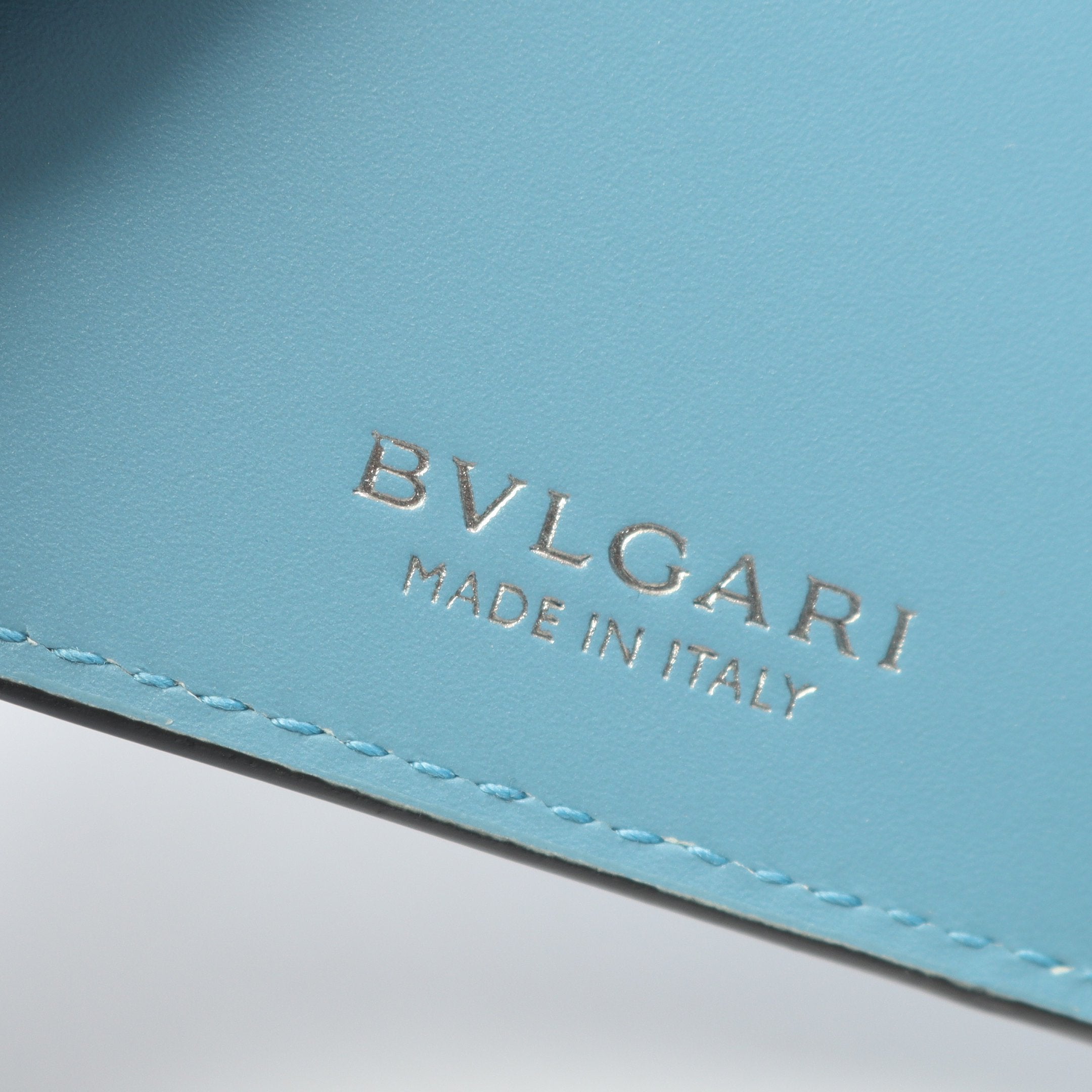 セルペンティ フォーエバー カードケース カルング ライトブルー