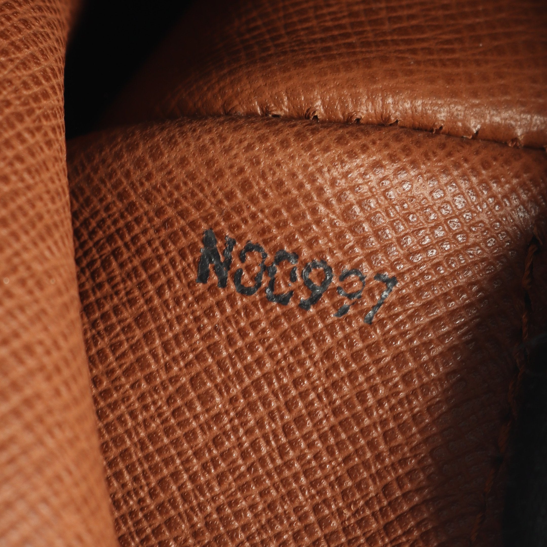 パピヨン26 モノグラム 旧型 ハンドバッグ PVC レザー ブラウン ルイ