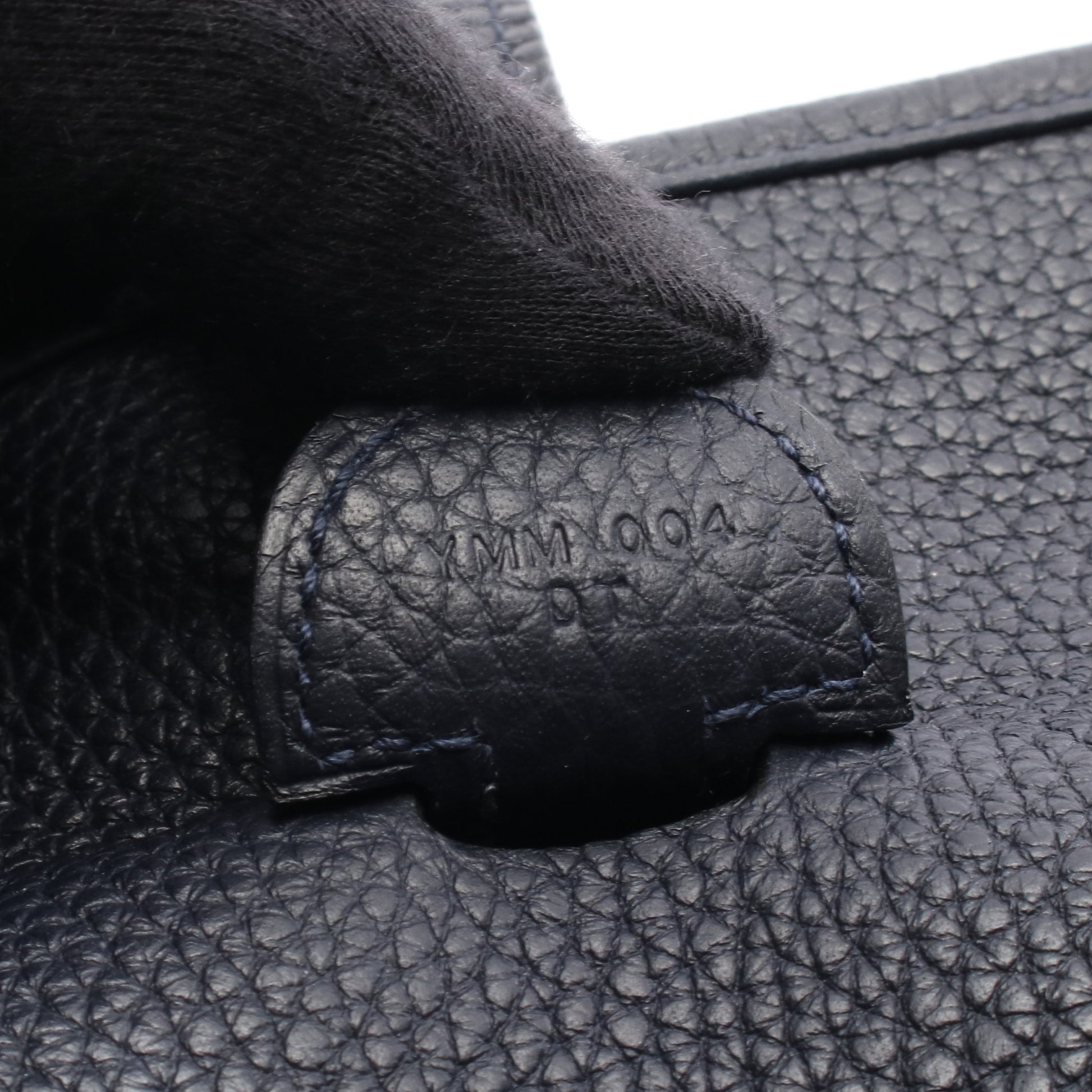 エヴリン 3 トロワ GM ブルーニュイ ショルダーバッグ トリヨンクレマンス ネイビー シルバー金具 Y刻印 エルメス バッグ HERMES