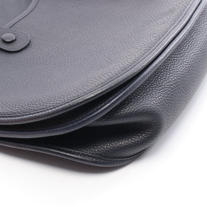 エヴリン 3 トロワ GM ブルーニュイ ショルダーバッグ トリヨンクレマンス ネイビー シルバー金具 Y刻印 エルメス バッグ HERMES