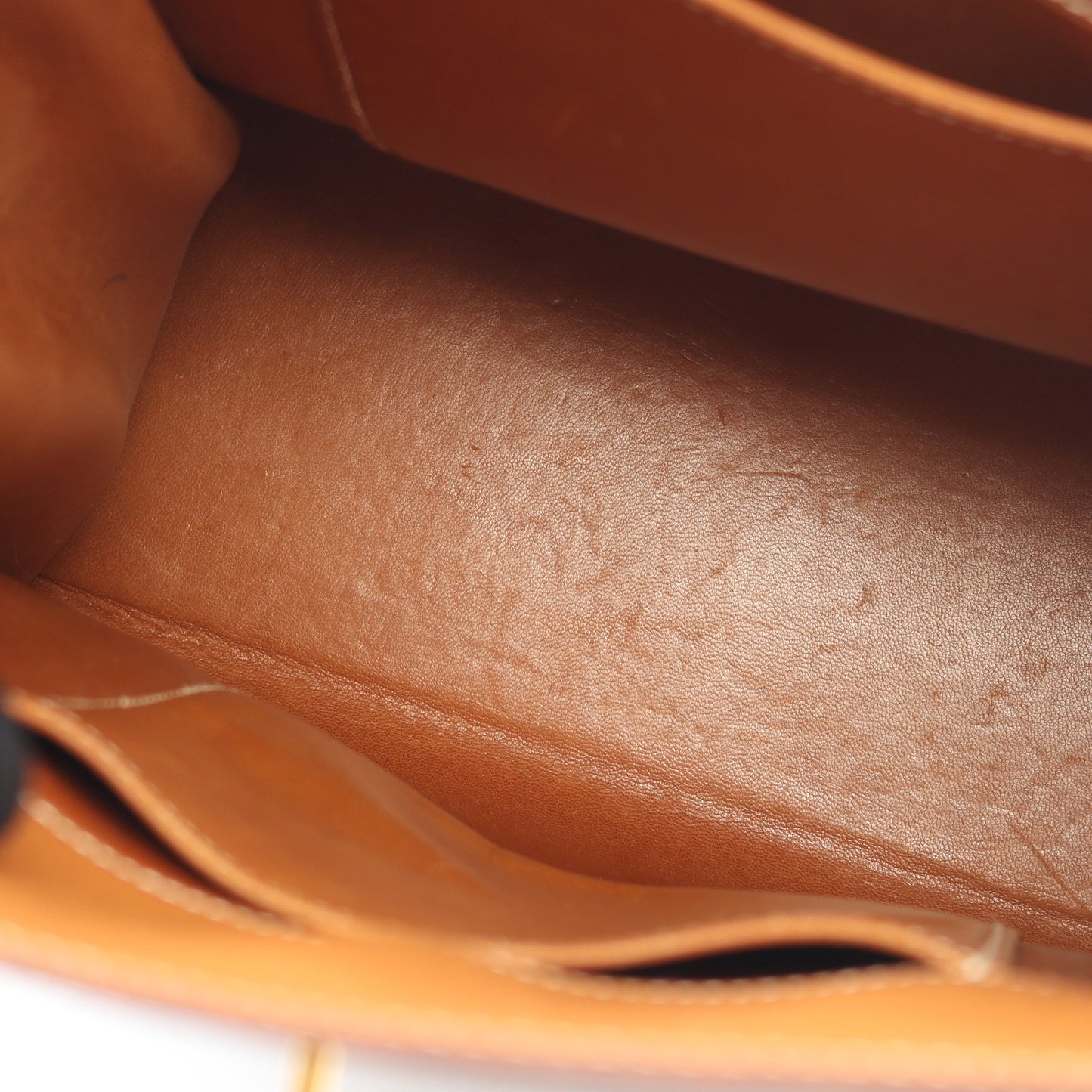ケリースポーツMM ゴールド ショルダーバッグ クシュベル ライトブラウン ゴールド金具 ○W刻印 エルメス バッグ HERMES