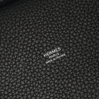 ピコタンロックPM ハンドバッグ トリヨンクレマンス ブラック シルバー金具 U刻印 エルメス バッグ HERMES