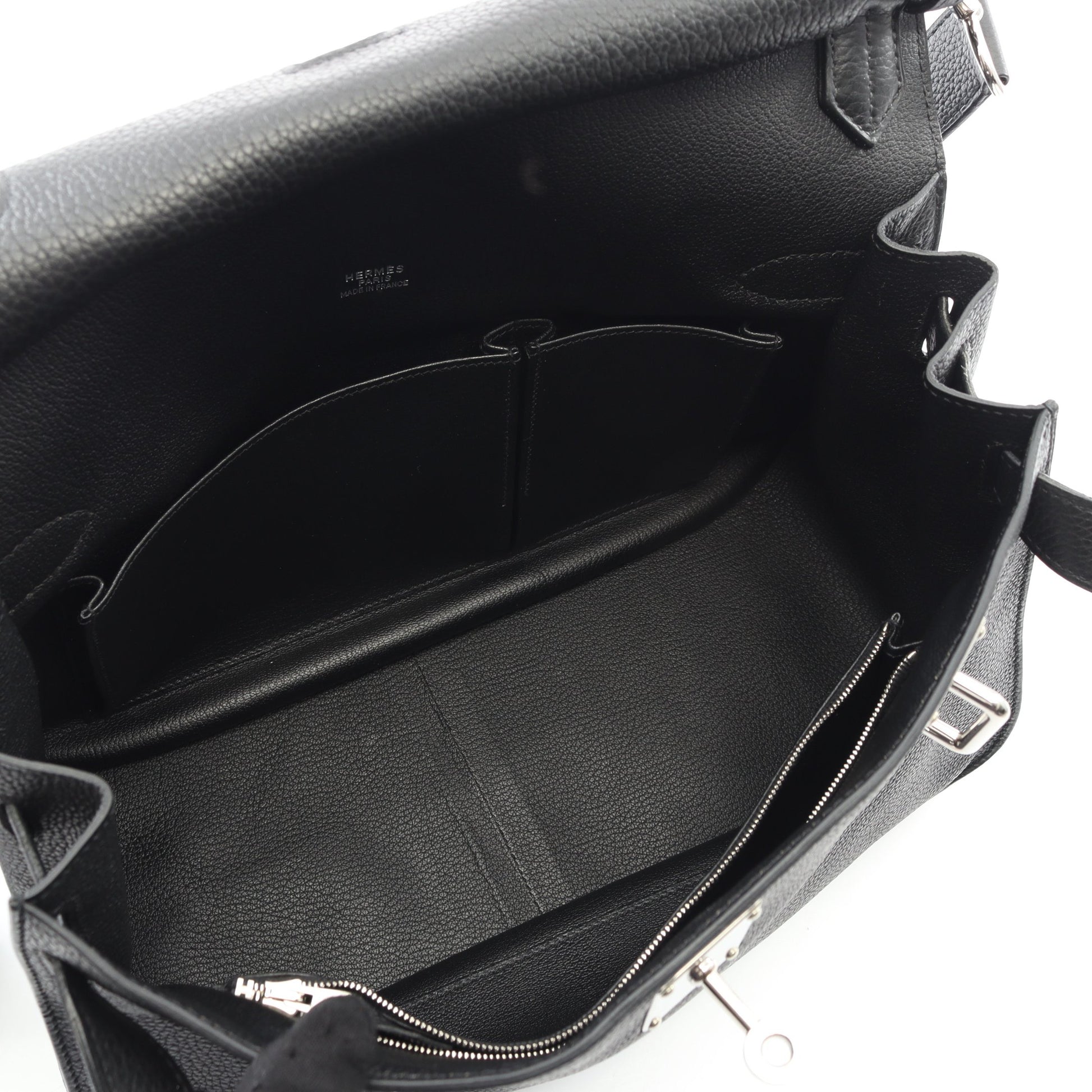 ジプシエール31 ショルダーバッグ トリヨンクレマンス ブラック シルバー金具 □L刻印 エルメス バッグ HERMES