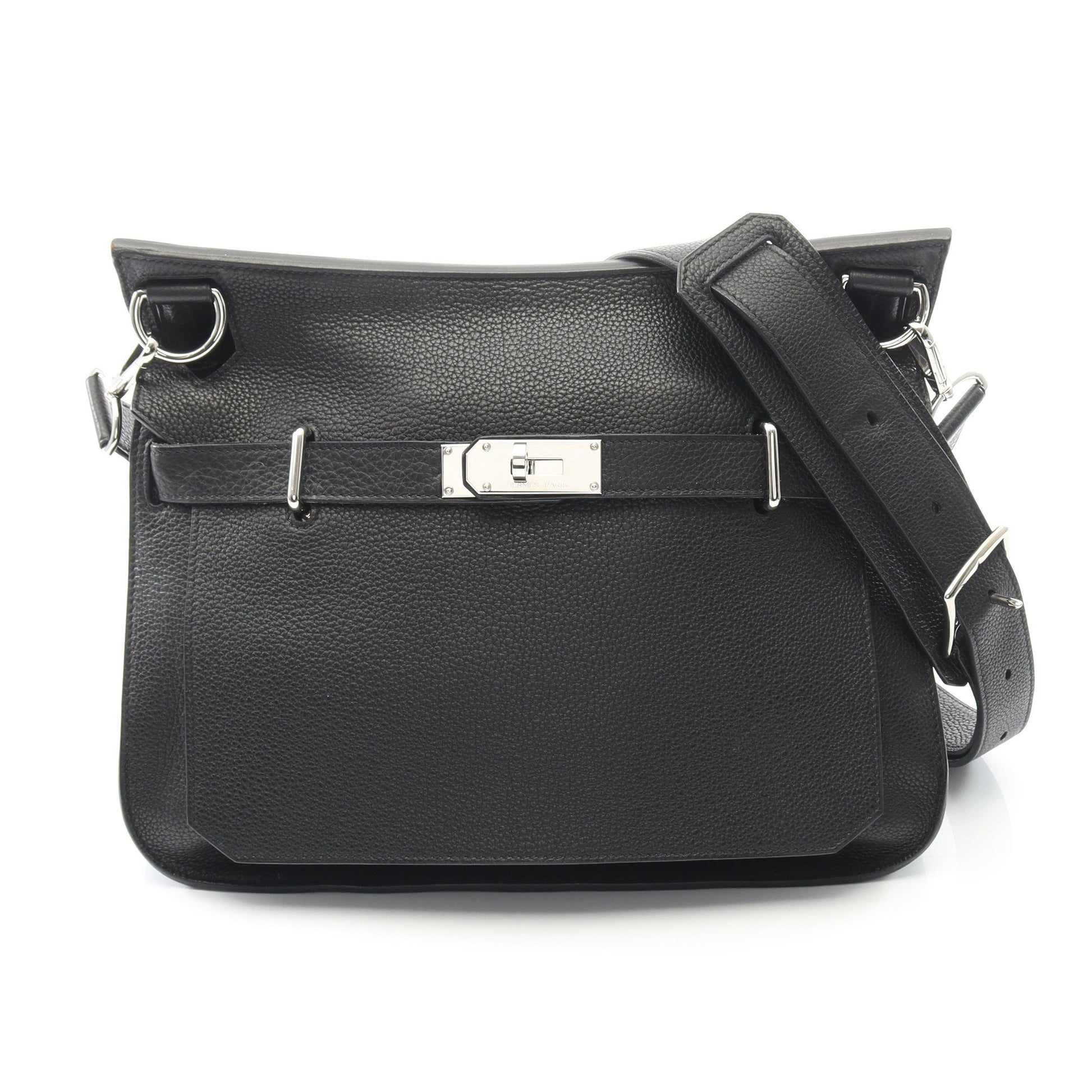 ジプシエール31 ショルダーバッグ トリヨンクレマンス ブラック シルバー金具 □L刻印 エルメス バッグ HERMES
