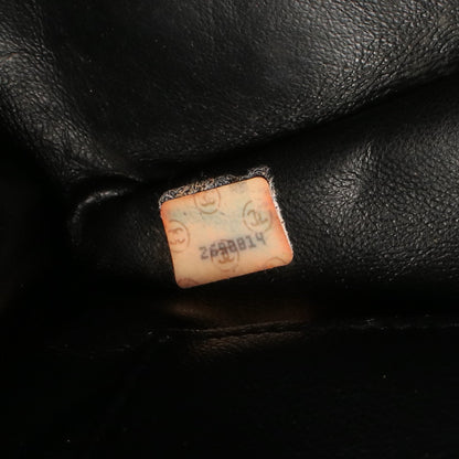チェーンショルダーバッグ ラムスキン ブラック ゴールド金具 シャネル バッグ CHANEL