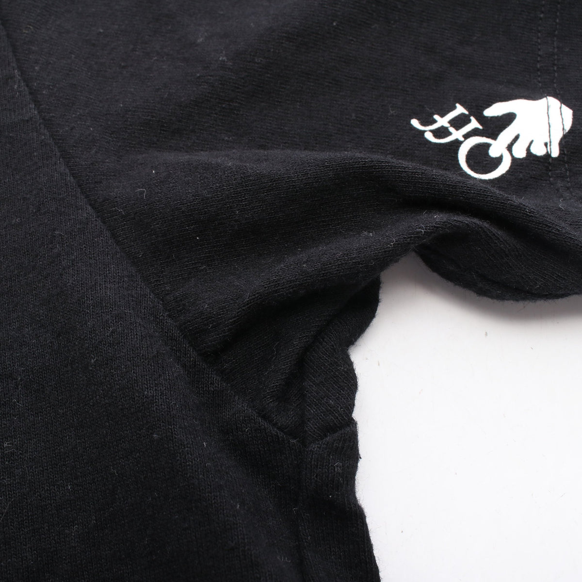 半袖Tシャツ クルーネック ロゴ総柄 コットン ブラック ホワイト オフホワイト トップス OFF-WHITE