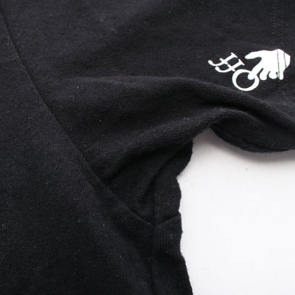 半袖Tシャツ クルーネック ロゴ総柄 コットン ブラック ホワイト オフホワイト トップス OFF-WHITE