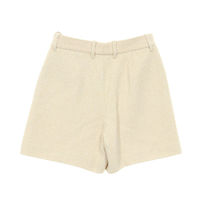 ツイード ショート パンツ コットン レーヨン ライトベージュ グッチ ボトムス GUCCI