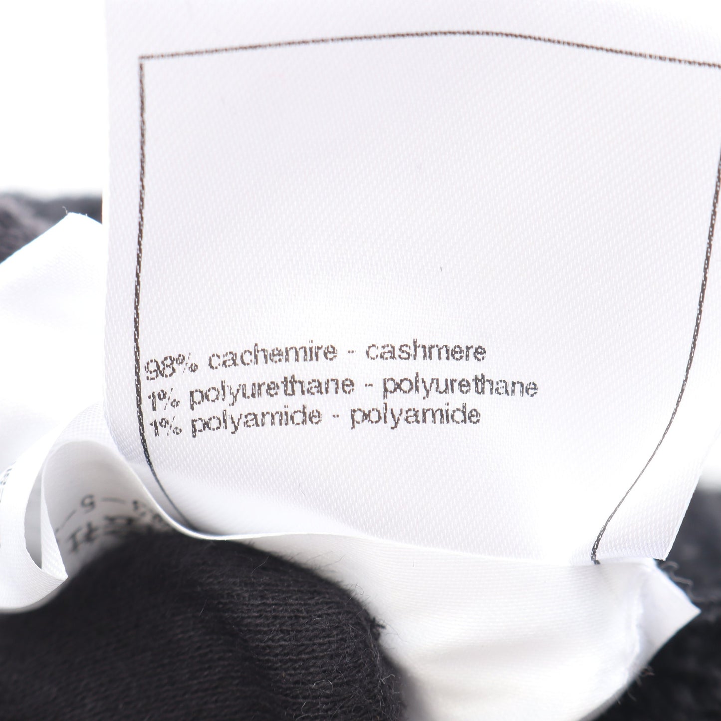 ココマーク チェーントリム ニットワンピース ノースリーブ カシミヤ ブラック 23B シャネル ワンピース CHANEL