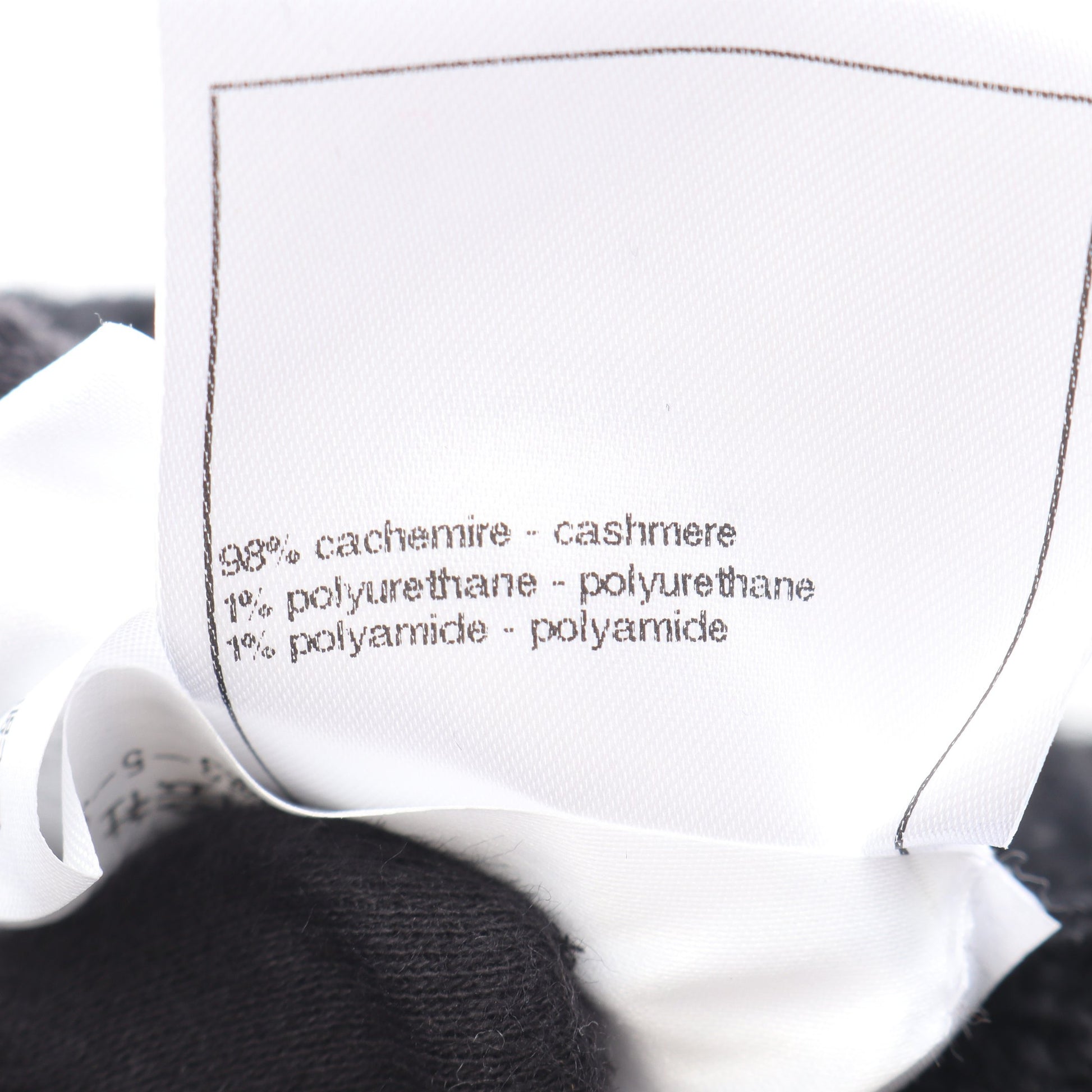 ココマーク チェーントリム ニットワンピース ノースリーブ カシミヤ ブラック 23B シャネル ワンピース CHANEL