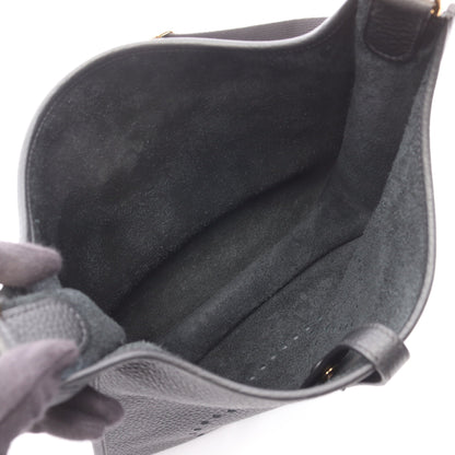 エヴリン 3 トロワ PM ショルダーバッグ トリヨンクレマンス ブラック ゴールド金具 K刻印 エルメス バッグ HERMES