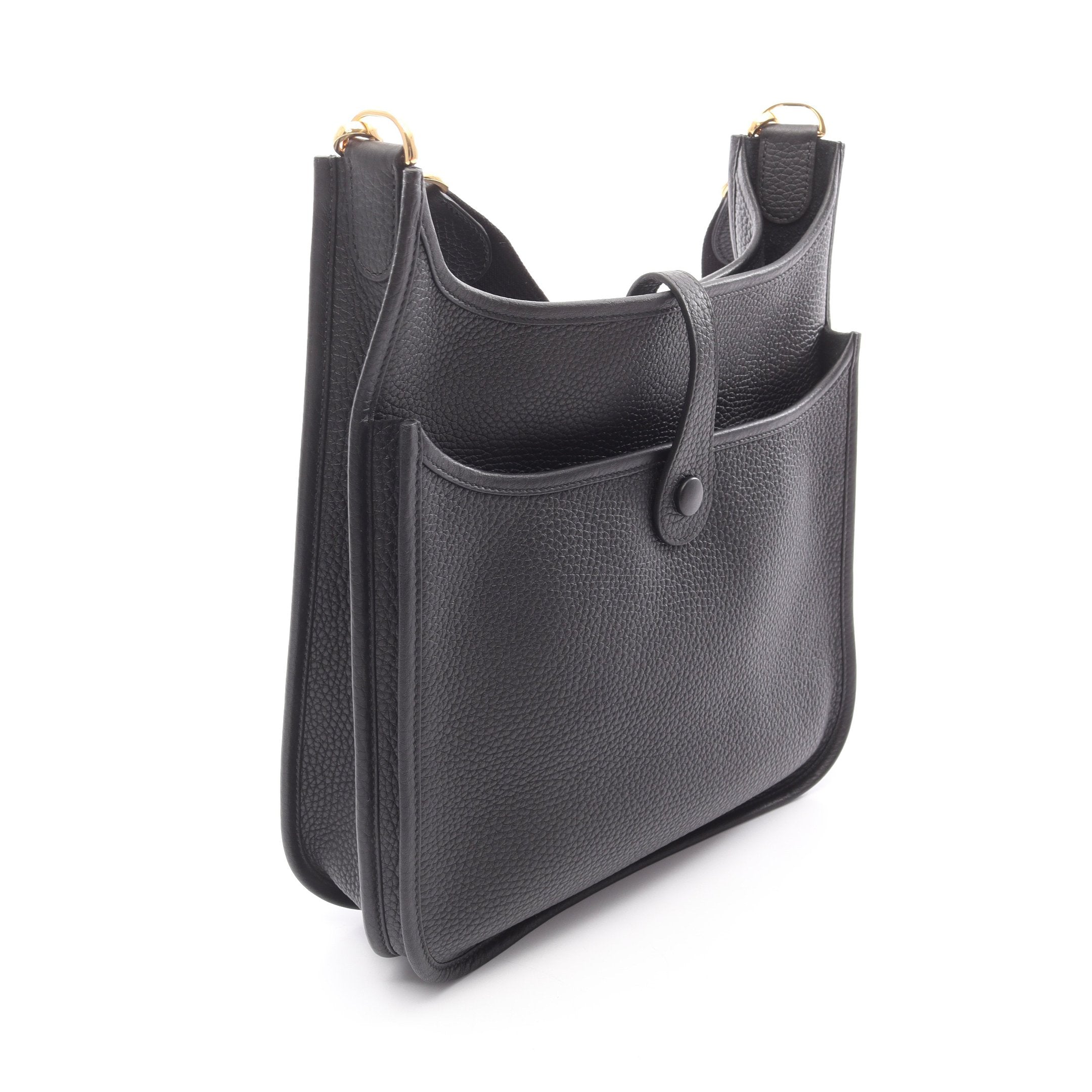 エヴリン 3 トロワ PM ショルダーバッグ トリヨンクレマンス ブラック