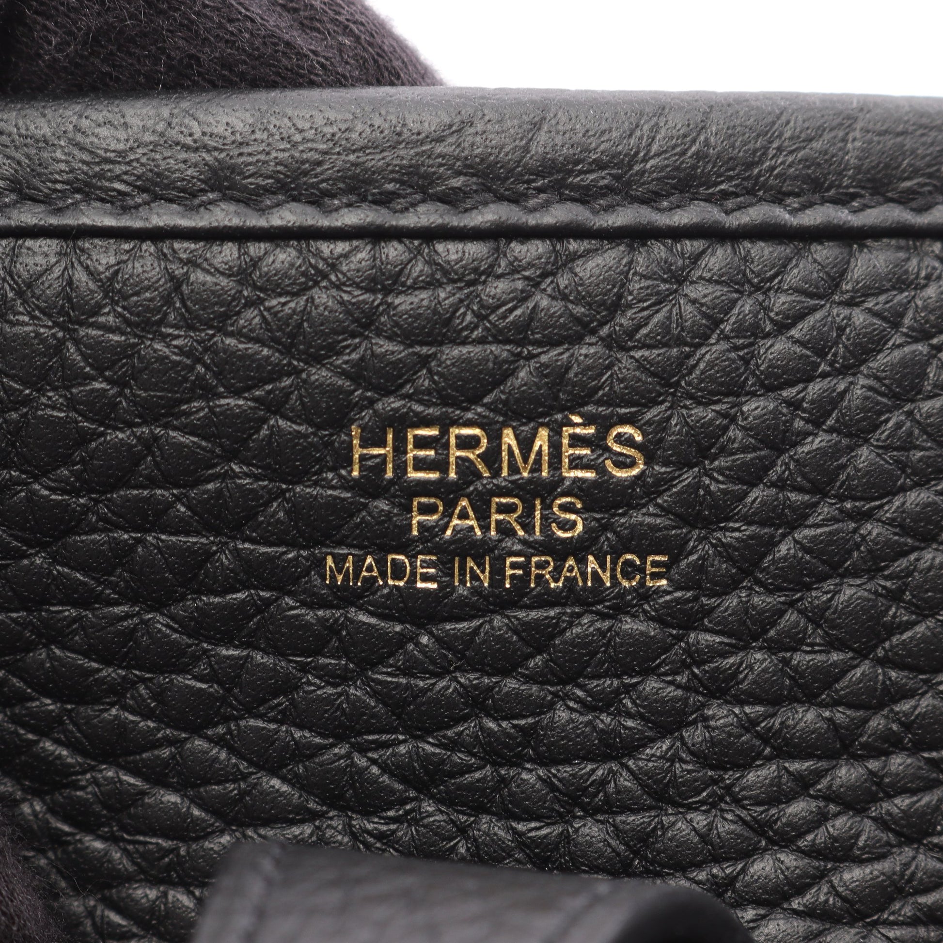 エヴリン 3 トロワ PM ショルダーバッグ トリヨンクレマンス ブラック ゴールド金具 K刻印 エルメス バッグ HERMES