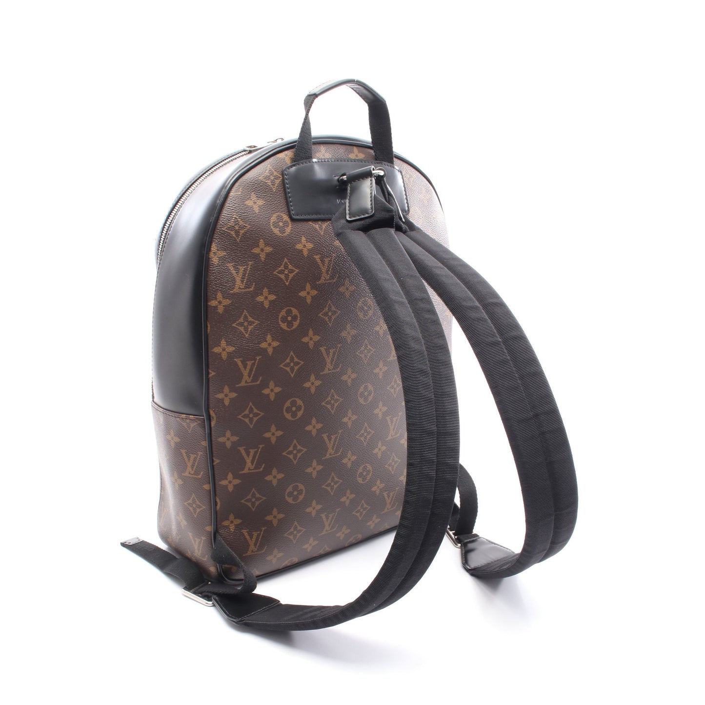 ジョッシュ モノグラムマカサー バックパック リュックサック PVC レザー ブラウン ブラック ルイヴィトン バッグ LOUIS VUITTON