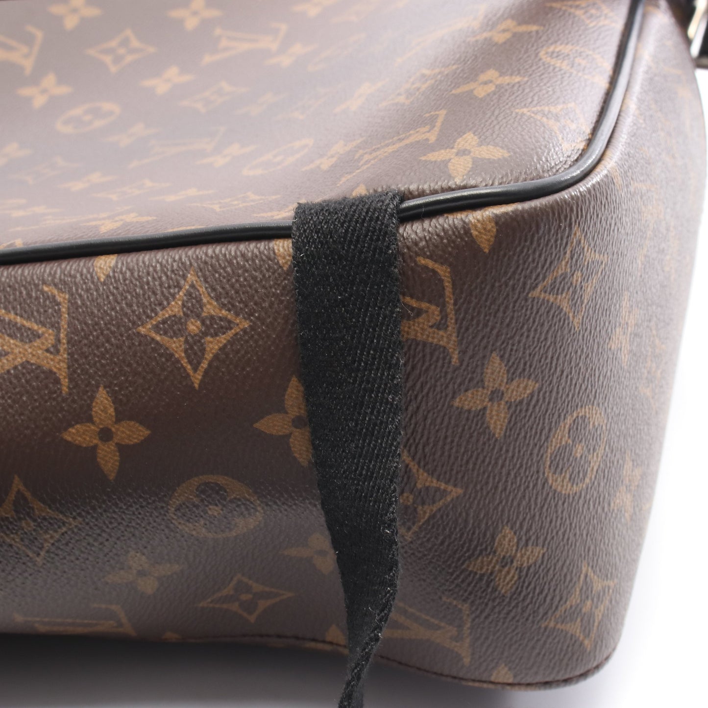 ジョッシュ モノグラムマカサー バックパック リュックサック PVC レザー ブラウン ブラック ルイヴィトン バッグ LOUIS VUITTON