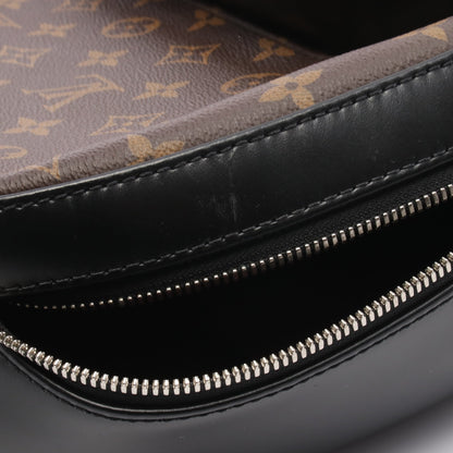 ジョッシュ モノグラムマカサー バックパック リュックサック PVC レザー ブラウン ブラック ルイヴィトン バッグ LOUIS VUITTON
