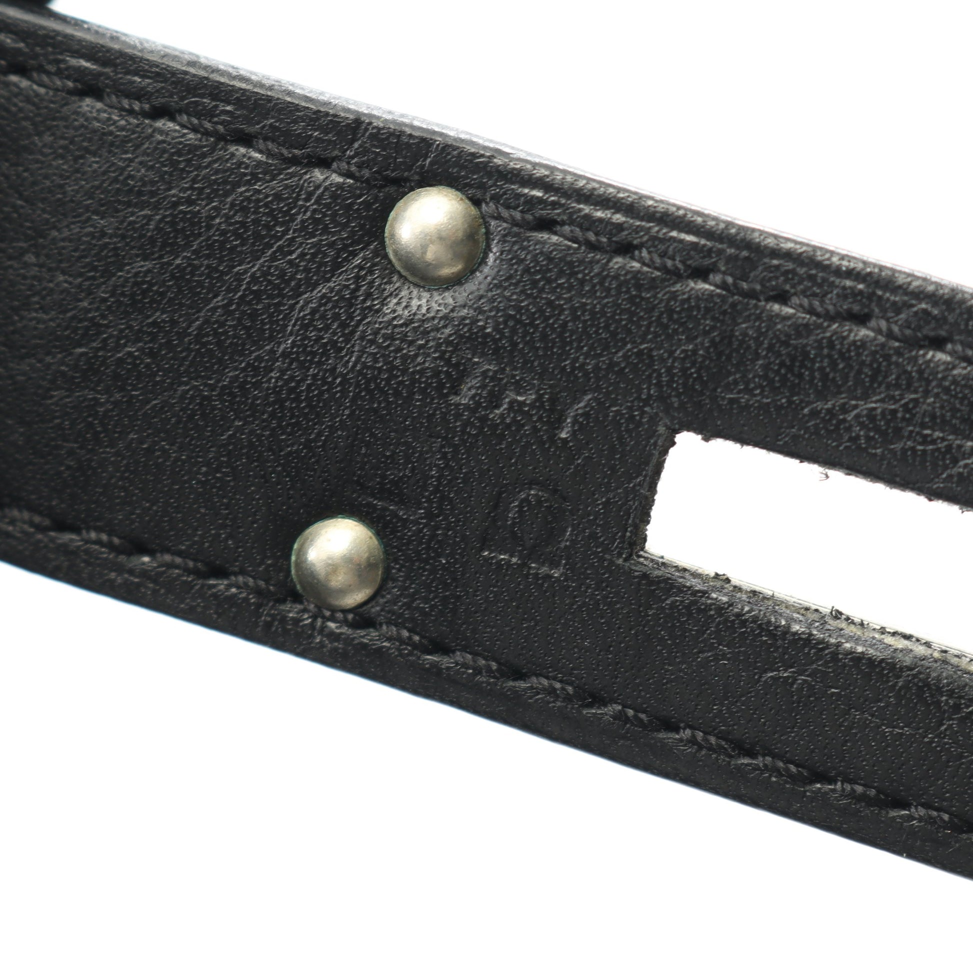 ジプシエール34 ショルダーバッグ トリヨンクレマンス ブラック シルバー金具 □P刻印 エルメス バッグ HERMES