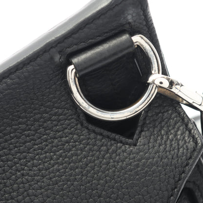 ジプシエール34 ショルダーバッグ トリヨンクレマンス ブラック シルバー金具 □P刻印 エルメス バッグ HERMES