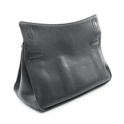 ジプシエール34 ショルダーバッグ トリヨンクレマンス ブラック シルバー金具 □P刻印 エルメス バッグ HERMES