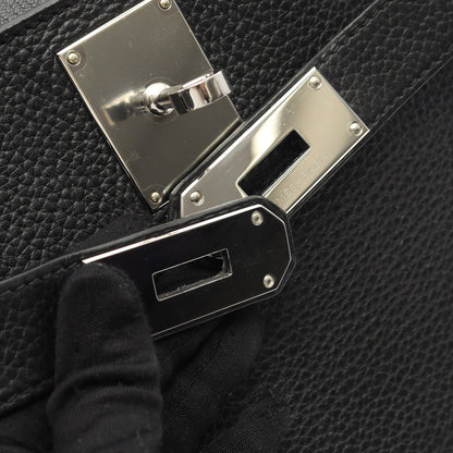 ジプシエール34 ショルダーバッグ トリヨンクレマンス ブラック シルバー金具 □P刻印 エルメス バッグ HERMES