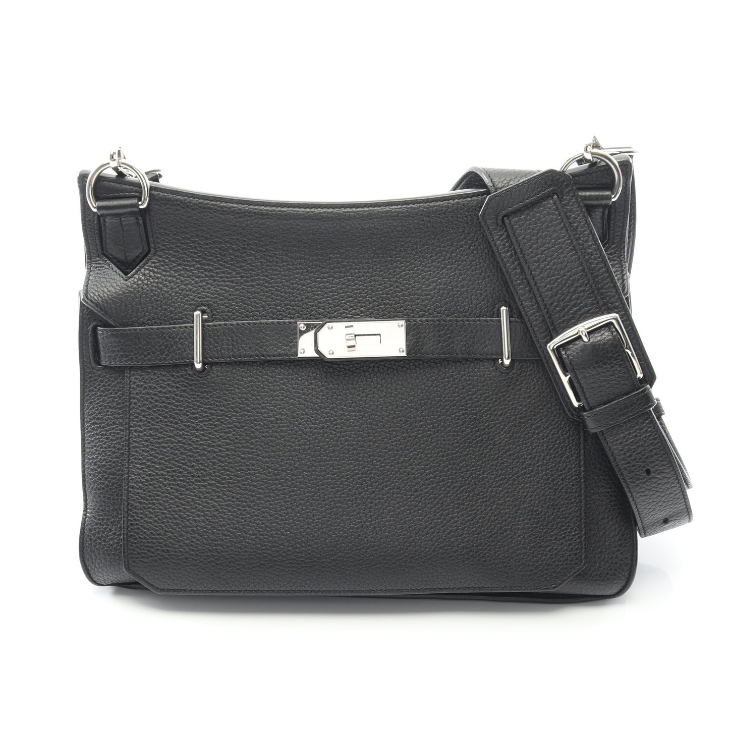 ジプシエール34 ショルダーバッグ トリヨンクレマンス ブラック シルバー金具 □P刻印 エルメス バッグ HERMES