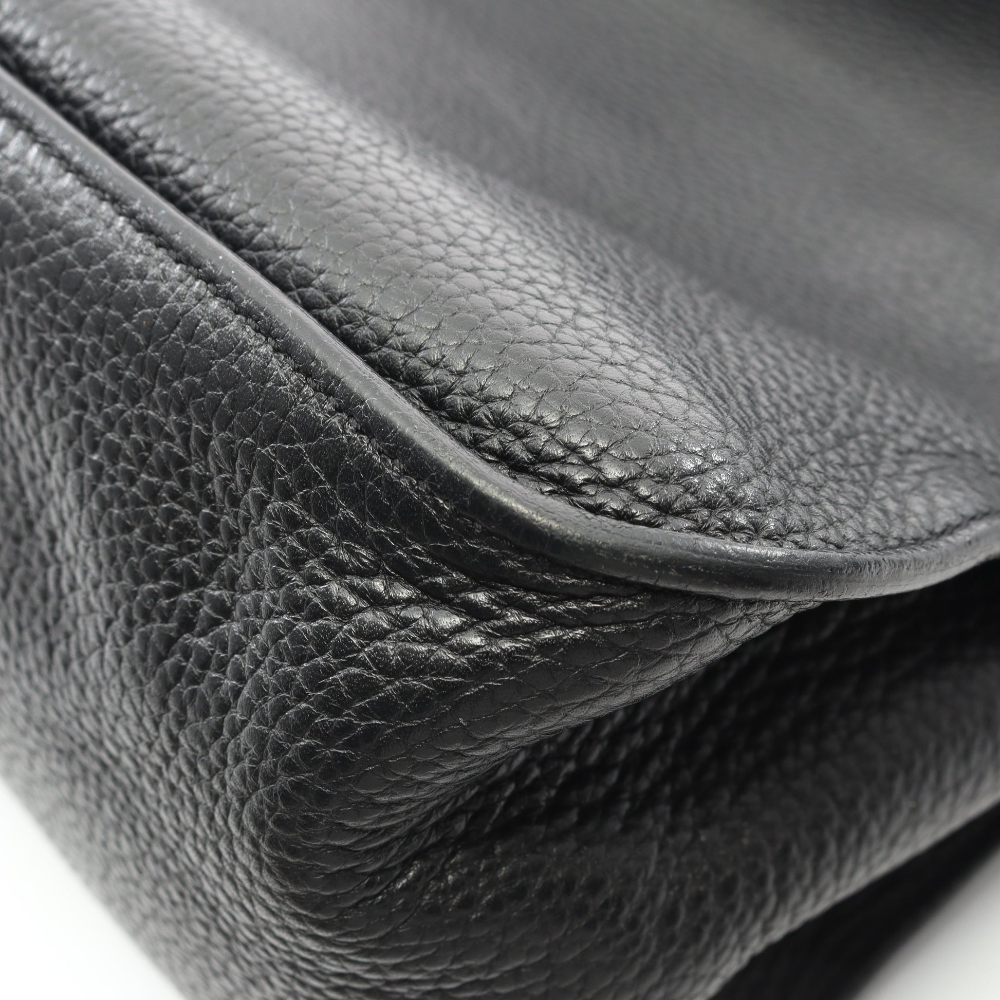 ジプシエール34 ショルダーバッグ トリヨンクレマンス ブラック シルバー金具 □P刻印 エルメス バッグ HERMES