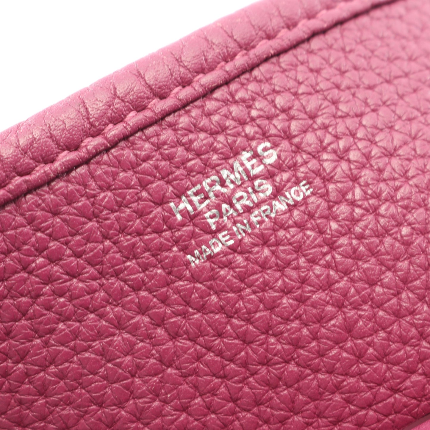 エヴリン 3 トロワ GM カシス ショルダーバッグ トリヨンクレマンス ピンクパープル シルバー金具 □O刻印 エルメス バッグ HERMES