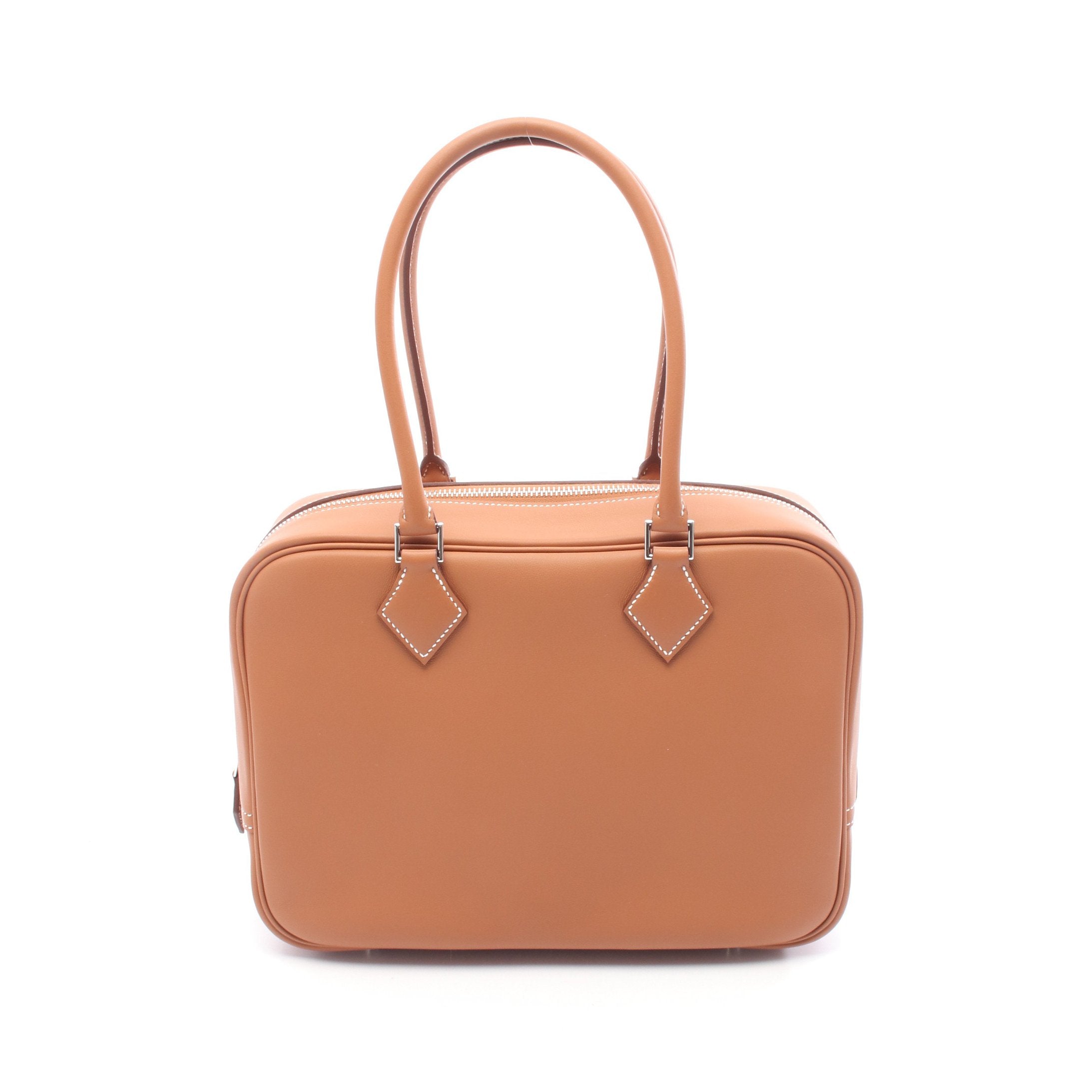 プリュム28 ゴールド ハンドバッグ ヴォースイフト ブラウン シルバー